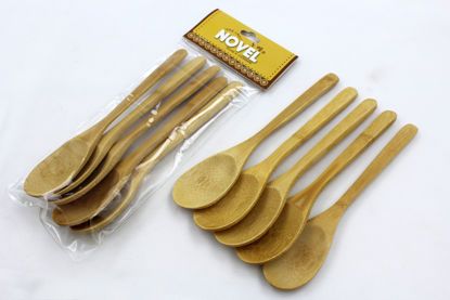 Picture of WOODEN SPOON 5PCS - 20CM (10)